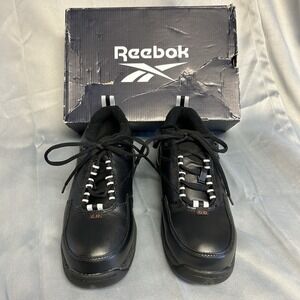 Reebok Composite Toe Work Boots Womens Sz 8M Shoes Black Oil & Slip Resistant
